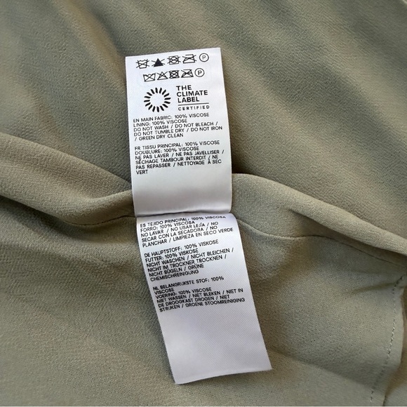 NWT Reformation Prescott Floral Mermaid Dress Greenery Wedding Guest Small - Picture 15 of 15